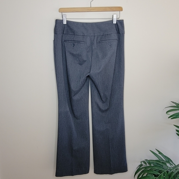 Express | Gray Editor Style Trouser Dress Pants Size 4 - Picture 2 of 4